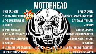 The Best Of Motorhead  Motorhead Greatest Hits 2024 [upl. by Viv99]