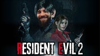 Resident Evil 2 Leon PT 17  Agora é a hora mano a mano com o Homi [upl. by Anauq]