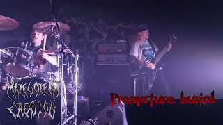 Malevolent Creation  Premature burial live [upl. by Alidus]