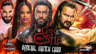 TEW 2020 Challenge Run  Clash At The Castle 2022 Official Match Card [upl. by Wira577]