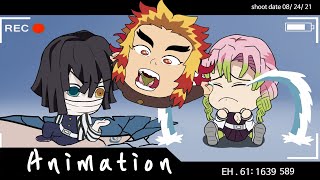 【Anime Chibi Demon Slayer vs Shoii fingerBehind scene】4 [upl. by Lasiaf]