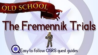 The Fremennik Trials  OSRS 2007  Easy Old School Runescape Quest Guide [upl. by Nueoras]