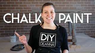 How to Chalk Paint Furniture  Beginners Guide to Chalk Paint amp Wax [upl. by Barling]