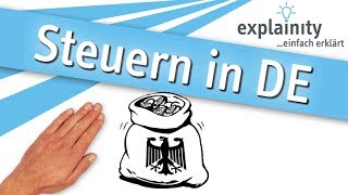 Steuern in Deutschland einfach erklärt explainity® Erklärvideo [upl. by Woll]