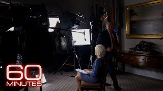 Why did Trump abruptly exit his 60 Minutes interview with Lesley Stahl [upl. by Leihcar]