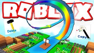 ROBLOX RAFT BUILDER OBBY [upl. by Portugal]