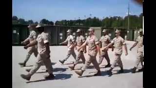 USMC US Marine Corps Marching Cadence [upl. by Varin]