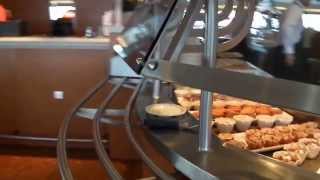 MSC Armonia La Brasserie Cafeteria Buffet Restaurant Tour [upl. by Pincince]