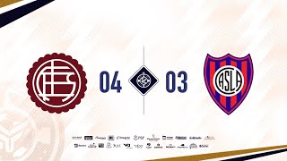 16ª Rodada  FF Lanus 04 x 03 FF São Lorenzo  26 09 2024 [upl. by Ymmac]