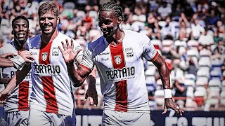 ¡GOL de Bryan Róchez al SL Benfica B con el UD Leiria  Liga Portugal 2 Temporada 2023 [upl. by Maryjo]