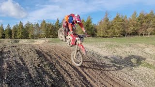 Edge Offroad Enduro Playday  Driffield 221022 Woodland trails and nice jumps [upl. by Naot62]