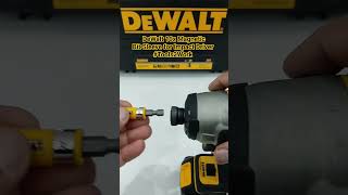 Impact Driver Attachment Tool  DeWalt MAXFIT 10x Magnetic Bit Sleeve Tools2Work DeWalt MAXFIT [upl. by Adaliah997]