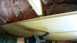 How to install Tongue and Groove Pine on the Ceiling [upl. by Davide729]