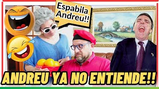 ANDREU LAS NARANJAS Y LAS INDIRRECTAS DE MONSERRAT 🤣🤣🤣 [upl. by Eidnew]