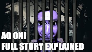 What Happened in Ao Oni  Full Story Explained  RPGMaker Horrors Dark Beginning [upl. by Enawtna409]