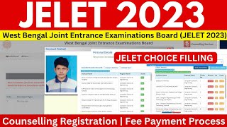 JELET 2024 Counselling  Registration  FEE Payment  Choice Filling Process Step by Step [upl. by Carberry945]