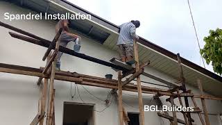 Spandrel Installation2nd Day [upl. by Azal965]