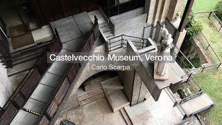 Carlo Scarpa  Castelvecchio Museum Verona Italy 1956–1964 Museo Civico di Castelvecchio [upl. by Ileane]