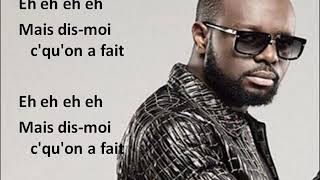 Maitre Gims  Le pire  Parole [upl. by Thant]