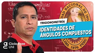 TRIGONOMETRÍA  Identidades de ángulos compuestos CICLO FREE [upl. by Westlund]