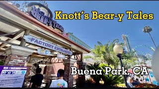 Knotts Bear y Tales Ride  Amusement  Buena Park  California  July2023  Knotts Berry Farm [upl. by Nnyleimaj]