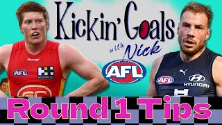 Round 1 AFL Footy Tips [upl. by Anilyx]