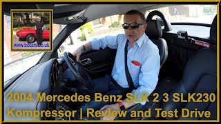 2004 Mercedes Benz SLK 2 3 SLK230 Kompressor  Review and Test Drive [upl. by Brien]