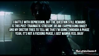 Falling In Reverse  Popular Monster Lyrics HD [upl. by Lynde]