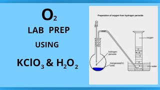 Oxygen lab preparation  chemistry  studybits [upl. by Alin]