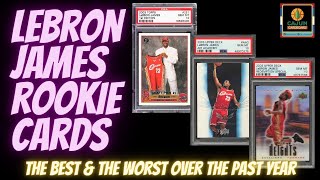 Which Lebron James Rookie Card Is Up 42 Over The Past 12 Months [upl. by Ainecey]