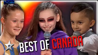 Top Five KID Auditions from Canadas Got Talent [upl. by Gorlicki]