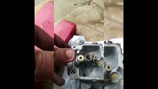 Como consertar vazamento de gasolina carburador  Yamaha Yamaha YBR 125 Factor  XTZ 125 [upl. by Haerb]