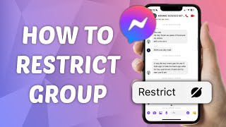 How to Restrict Group On Messenger [upl. by Laughton]