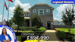 Affordable Homes in Conroe Texas  Legend Homes in Mackenzie Creek  Starting at 304990 [upl. by Leis]