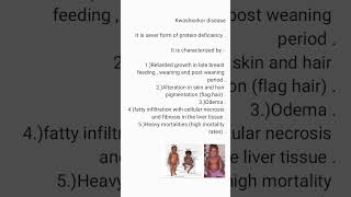 Kwashiorkor disease [upl. by Sutphin968]