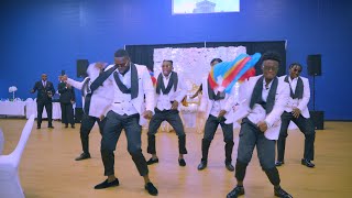 Werrason  Tindika Lokito Congolese Wedding Groomsman Entrance  Lexington Ky [upl. by Jesher]