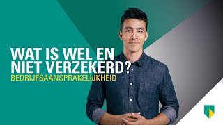 Wat dekt een bedrijfsaansprakelijkheidsverzekering  ABN AMRO Verzekeringen [upl. by Eboh886]