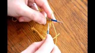 Knit or Lace Bind Off An Elastic Bind Off [upl. by Etaner]