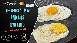 Oeufs au plat parfait  Ovo frite perfeito [upl. by Devonna]