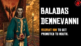 Baladas Demnevanni  House Telvanni Walkthrough TES III Morrowind [upl. by Trebreh]