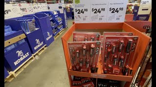 LOWES BLACK FRIDAYS HAND TOOLS DEALS KOBALT CRAFTSMAN [upl. by Gosney]