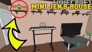 Minecraft CAN YOU SPOT JENS MINI HOUSE  Crack The Console  Custom Map 1 [upl. by Kanor224]