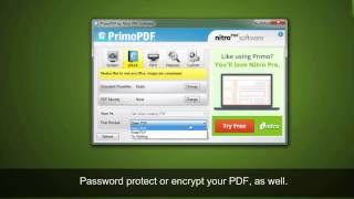 PrimoPDF  Turn any file into a PDF  Free Download [upl. by Nylyak]