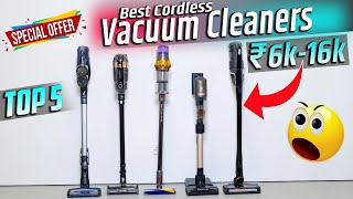 Top 5 best cordless vacuum cleaner 2023 ⚡ best cordless vacuum cleaners 2023 in india 🔥 [upl. by Ludly]