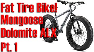 Unboxing and Assembling the Mongoose Dolomite ALX Fat Tire MTB  Pt 1 [upl. by Jeno]