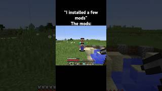 Steve mod minecraft minecraftshorts minecraftmemes shorts funny memes gaming steve fyp [upl. by Ygief]