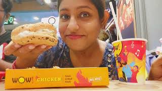 Eating Wow Chicken Meal  Chicken Burger With Crispy Fried Chicken CokePoulamieatingshow [upl. by On]