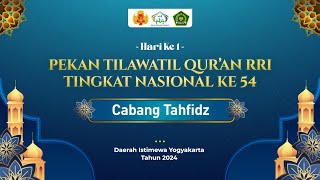 🔴LIVE  BABAK SEMI FINAL TAHFIDZ  PTQ NASIONAL RRI KE54 [upl. by Drape]