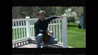 How to Install Composite Deck Railing Video [upl. by Anilrac7]