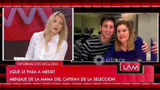 La mamá de Messi le respondió a una joven que dijo salir con Lionel [upl. by Ydnir]